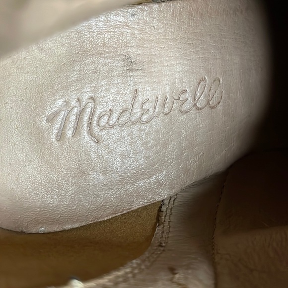 Madewell Black Leather Billie Ankle Boots Size 6.5 - Picture 8 of 8